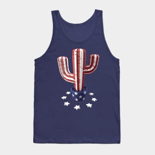 Cactus 4th of July Independence Day Shirt Women Men Kids Tank Top